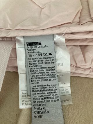 Protector cuna Stokke rosa