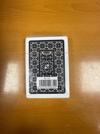 Baraja de cartas Poker retractilada