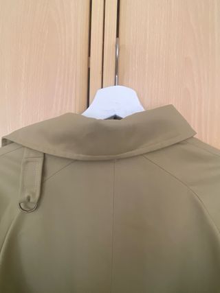 Gabardina Ancha Vintage Beige