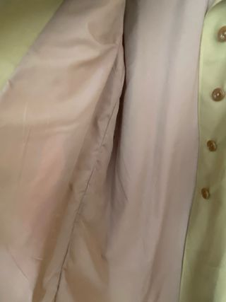 Gabardina Ancha Vintage Beige