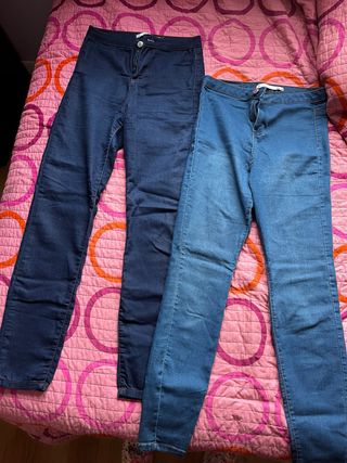 Vaqueros Lefties Azul Talla 36