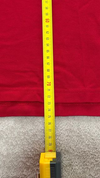 Polo Hollister Epic Flex Talla L Rojo