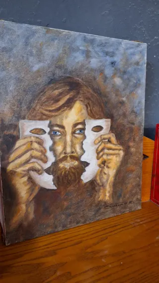 Cuadro firmado El Rostro