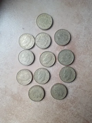 12 Monedas 100 Pesetas Juan Carlos I 1982 - 1998