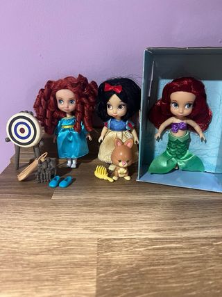 Lote Mini Muñecas Animator's Disney