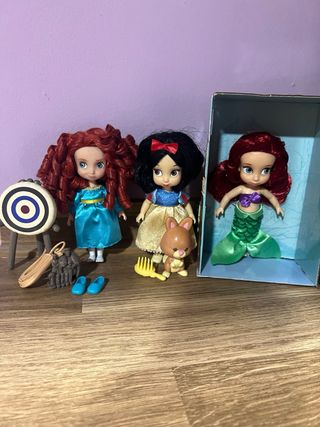 Lote Mini Muñecas Animator's Disney