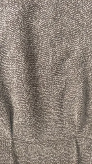 Vestido marrón de tweed sin mangas