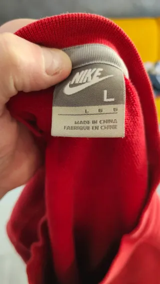 Felpa Nike Girocollo Rossa L