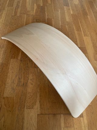 Tabla curva madera para niños