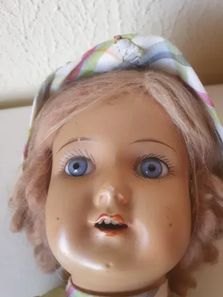 Muñeca de porcelana antigua (1930)