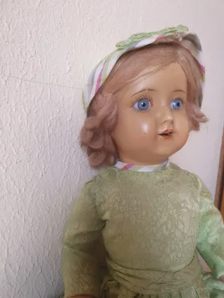 Muñeca de porcelana antigua (1930)