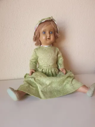 Muñeca de porcelana antigua (1930)