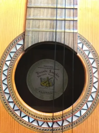 Guitarra  Vicente Sanchis