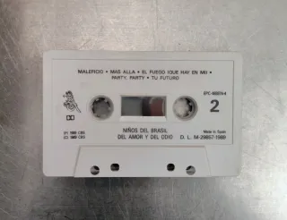 Cassette Niños del Brasil - Del amor y del odio.