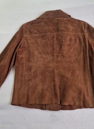 Cazadora ante Mango marrón