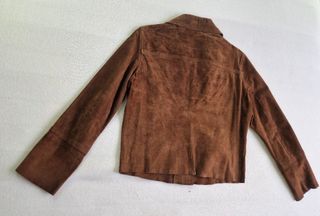 Cazadora ante Mango marrón