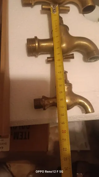 3 Antiguos Grifos Latón