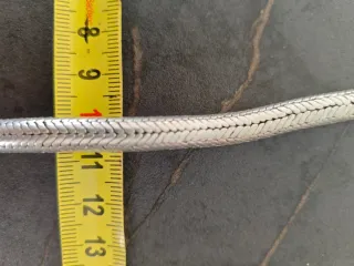 Pulsera Plata Estilo Serpiente