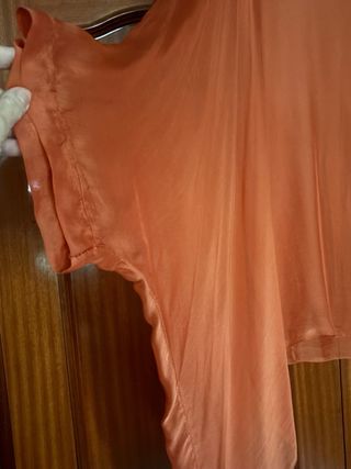 Top gasa naranja talla única