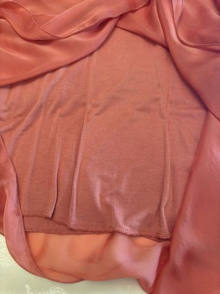 Top gasa naranja talla única