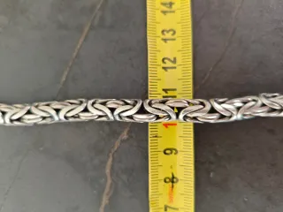 Pulsera Plata Estilo Bali