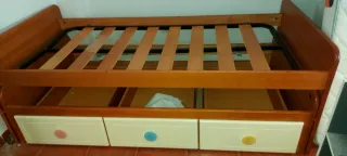 Cama nido con 3 cajones
