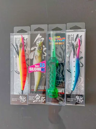 GANCRAFT Egi-jya y uo-jya + ikejime pesca eging