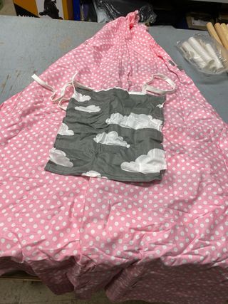 Tipi Rosa Bolinhas para Decorar