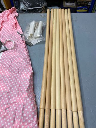 Tipi Rosa Bolinhas para Decorar