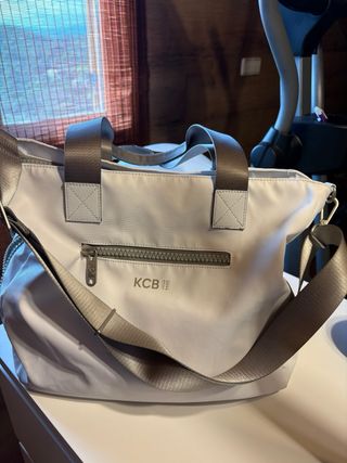 Bolso KCB Gris y Blanco Desigual Guess Tous MK