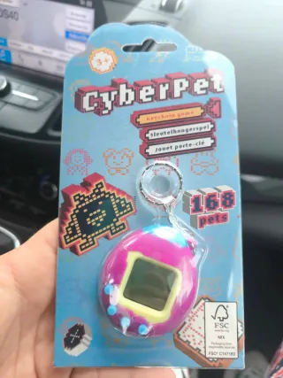 CyberPet 168 mascotas juego llavero