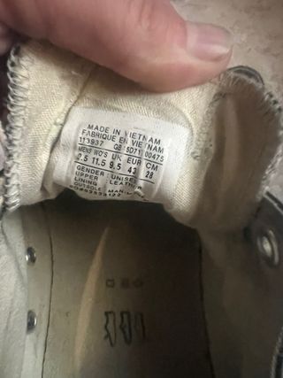 Converse Zapatillas Retro Negras y Blancas