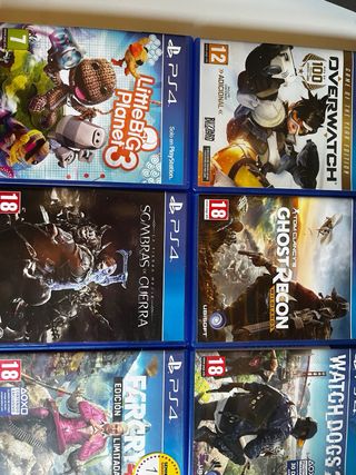 Lote 29 Juegos PS4