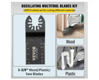 97 Hojas Sierra Oscilante VEVOR