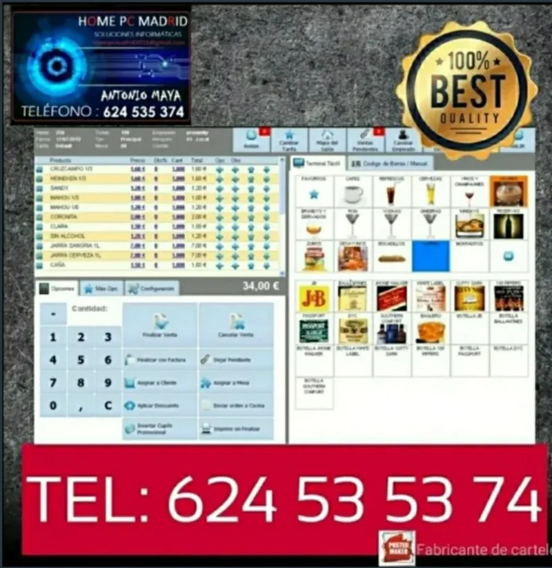 TPV Táctil Completo Instalado afbeelding 6