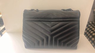 Bolso YSL Loulou Negro. Mediano