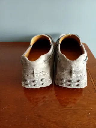 Mocasines Zara Hombre Talla 41 Gris