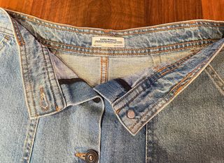 Falda vaquera Zara Talla S