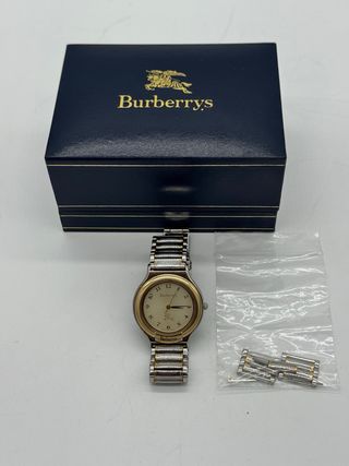 Reloj Burberry Oro y Plata