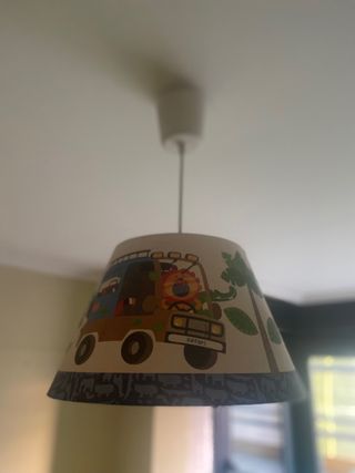 Lámpara infantil safari