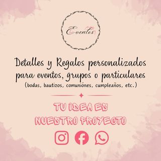 Detalles y Regalos Personalizados