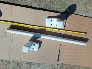 Toallero de porcelana antiguo 1968