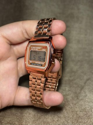 Reloj Oro Rosado Digital