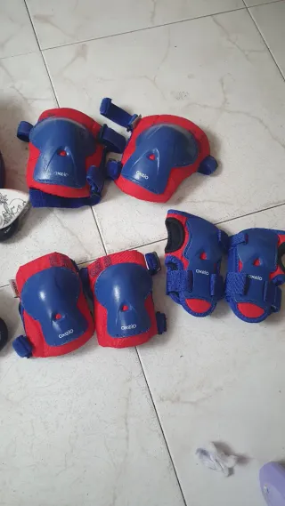 Pattini linea Oxelo con protezioni. Taglia 34-36