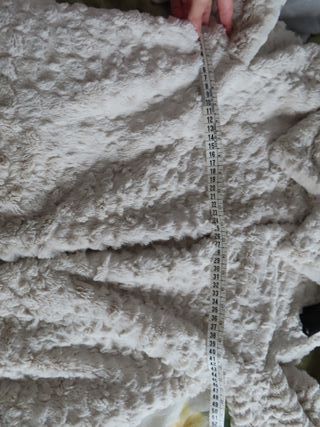 Abrigo pelo sintético