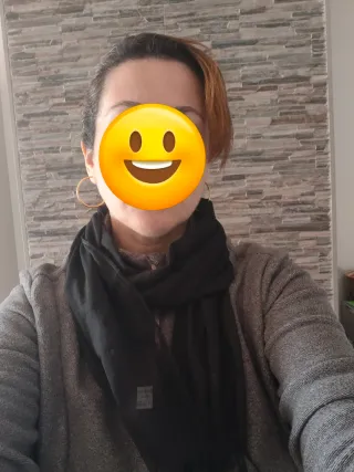 Pañuelo negro nuevo 100% algodón