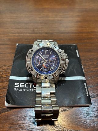 Orologio Sector Uomo Cronografo Blu