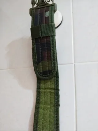 Cinturón militar camuflaje