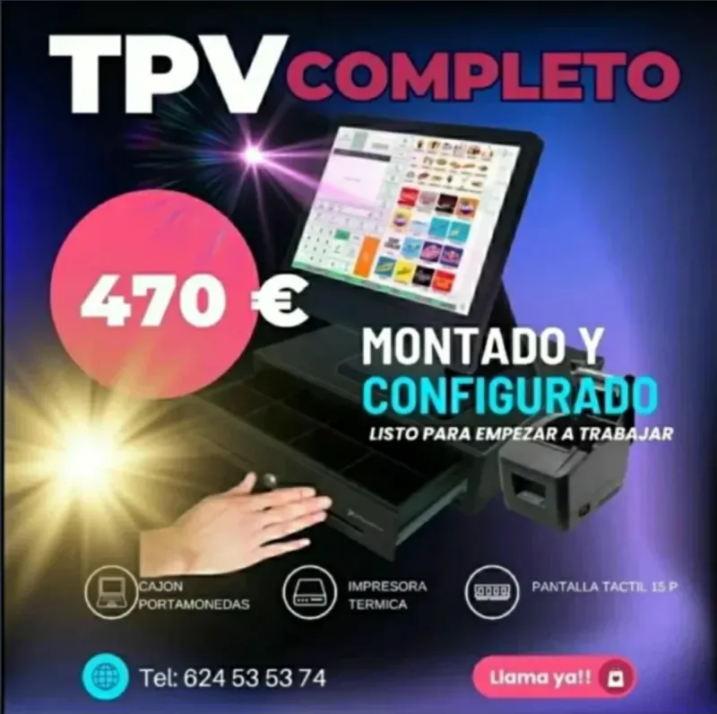 TPV Completo Montado y Configurado