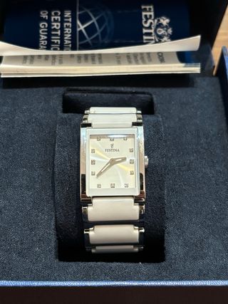 Orologio Festina Donna Argento Bianco